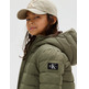 cazadora garçon calvin klein inst. logo light padded jacket