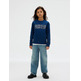 sweat-shirt garçon calvin klein terry seasonal logo cn