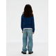 sweat-shirt garçon calvin klein terry seasonal logo cn