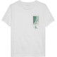 t-shirt garçon calvin klein seasonal logo ss t-shirt