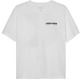 t-shirt garçon  calvin klein geo ck backprint relaxed tee