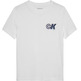 t-shirt garçon calvin klein seasonal ck regular tee