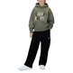 sweat-shirt garçon  calvin klein color logo graphic terry hoodi