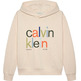 sweat-shirt garçon  calvin klein color logo graphic terry hoodi
