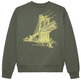 sweat-shirt garçon  calvin klein relaxed back print cn sweatshi