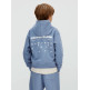 sweat-shirt garçon  calvin klein b relaxed back aw hoodie