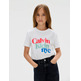 t-shirt fille calvin klein pearl signature nyc regular te