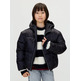 cazadora fille calvin klein ck logo aop puffer jacket