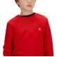 sweat-shirt   calvin klein u singe mini badge reg cn