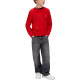 sweat-shirt   calvin klein u singe mini badge reg cn