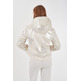 manteau femme yes zee gubbino donna laminato con cap