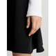 robe femme  ck logo elastic long sleeve dress