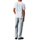 t-shirt homme  calvin klein painted calvin klein jeans tee