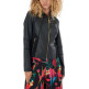 manteau femme  yeszee giubbino donna in pu, con inse