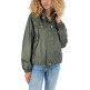 manteau femme  yes zee giubbino donna con tasche appl