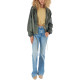manteau femme  yes zee giubbino donna con tasche appl