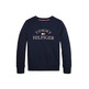 sweat-shirt garçon  tommy hilfiger essential logo sweatshirt