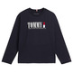 t-shirt garçon  th tommy graphic tee l/s