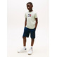 garçon tommy script flag print tee ss m1c