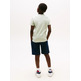 garçon tommy script flag print tee ss m1c