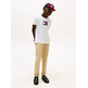 garçon tommy script flag print tee ss ybr