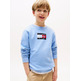 garçon tommy script flag sweatshirt c14