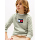garçon tommy script flag sweatshirt m1c