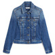 veste trucker en denim délavé fille tommy hilfiger