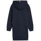 robe fille  th essential hoodie sweat dress l