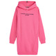 robe fille  th essential hoodie sweat dress l