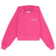 sweat-shirt fille  th tommy script zip through hoodi