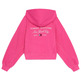 sweat-shirt fille  th tommy script zip through hoodi