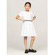 robe fille  th global stripe combi dress