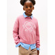 fille heart jacquard sweater thc