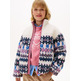 fille fairisle teddy jacket ya8