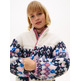 fille fairisle teddy jacket ya8