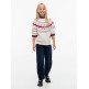 maillot fille  tommy hilfiger intarsia sweater