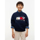 sweat-shirt   tommy hilfiger peanuts crewneck