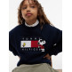 sweat-shirt   tommy hilfiger peanuts crewneck