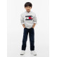 sweat-shirt   tommy hilfiger peanuts crewneck
