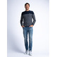 maillot homme  petrol men knitwear round neck basic