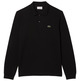 pôle homme lacoste chemise col bord-cotes manches
