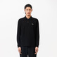 pôle homme lacoste chemise col bord-cotes manches