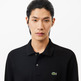 pôle homme lacoste chemise col bord-cotes manches