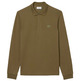 pôle homme lacoste chemise col bord-cotes manches