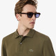 pôle homme lacoste chemise col bord-cotes manches