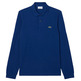 pôle homme lacoste chemise col bord-cotes manches