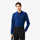 pôle homme lacoste chemise col bord-cotes manches
