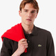 pôle homme lacoste chemise col bord-cotes manches