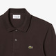 pôle homme lacoste chemise col bord-cotes manches